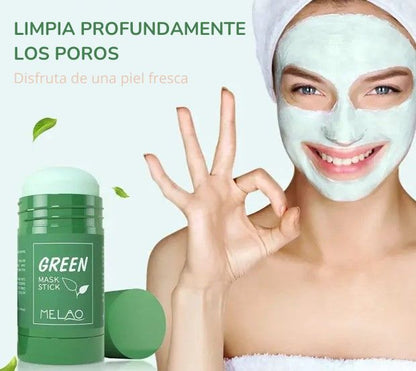 Mascarilla de Té Verde en Barra