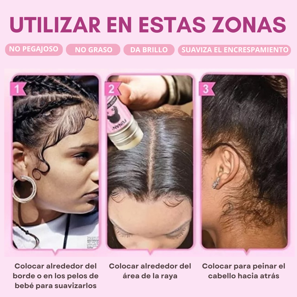 Barra fijadora para cabello