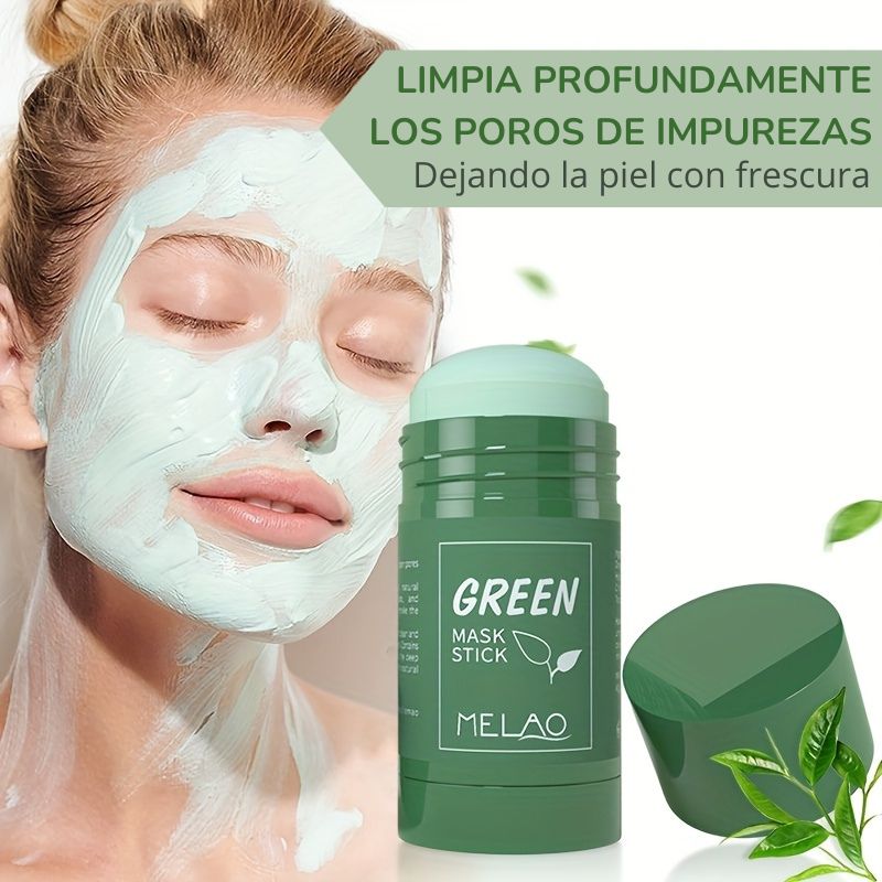 Mascarilla de Té Verde en Barra