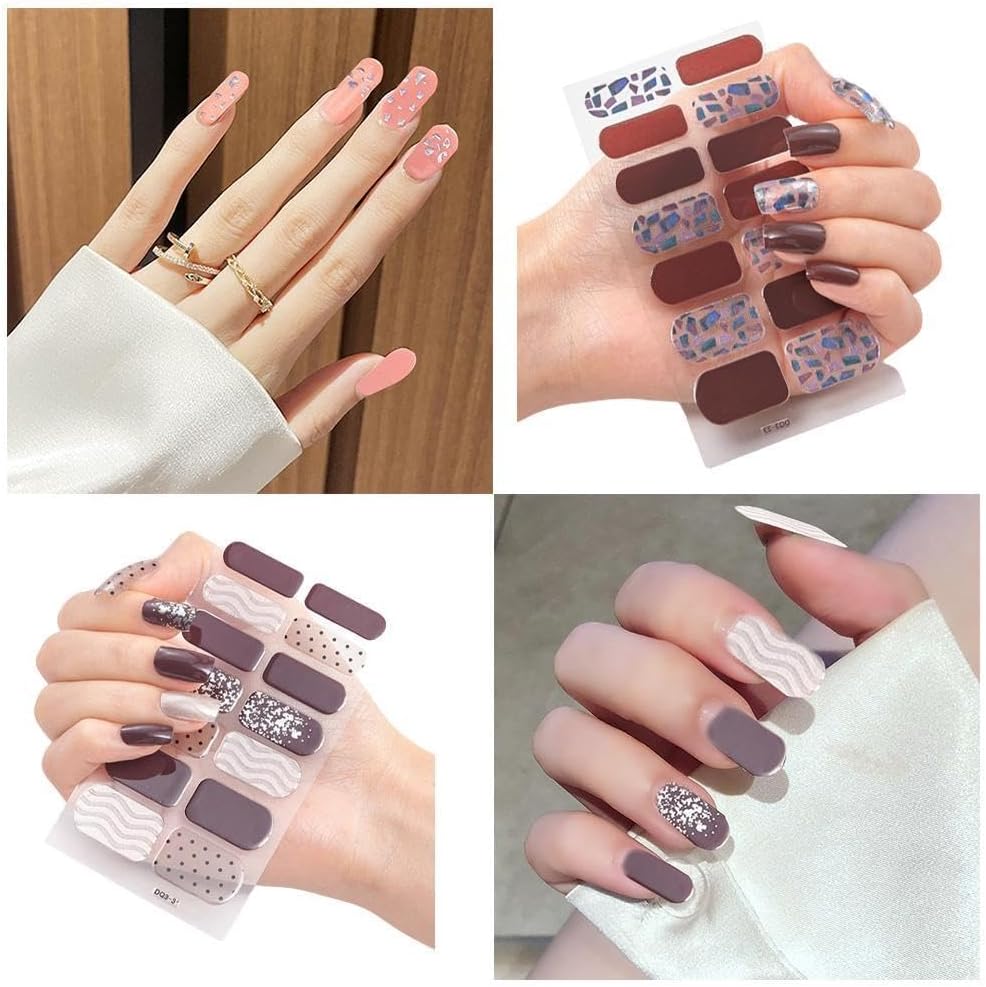 Pegatinas de esmalte de Uñas de gel